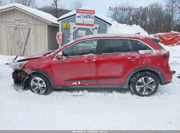 KNDCC3LG9N5142582 2022 KIA NIRO EV Red Widok wnętrza 360 stopni