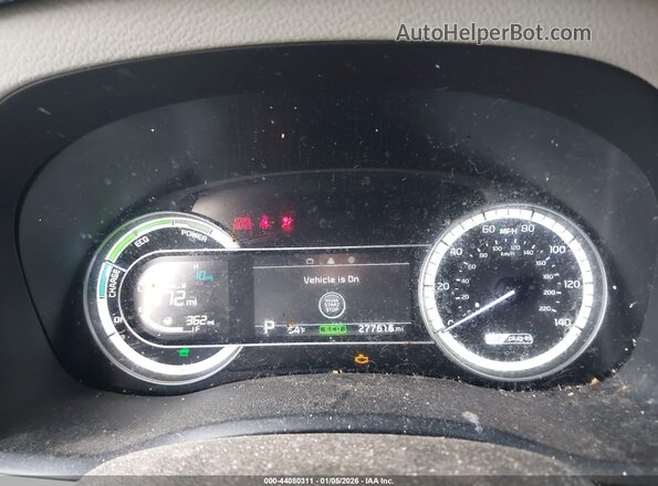 KNDCD3LD1J5187416 2018 KIA NIRO PLUG-IN HYBRID Gray Вид задніх сидінь