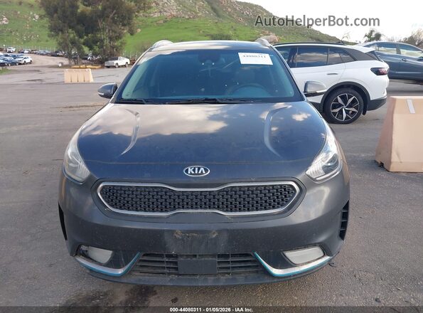 KNDCD3LD1J5187416 2018 KIA NIRO PLUG-IN HYBRID Gray Вид щитка приладів