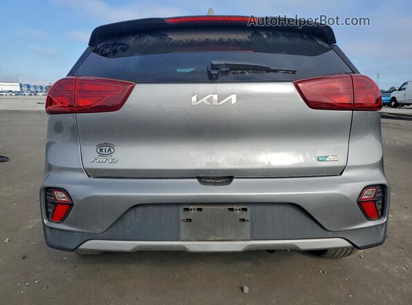 KNDCD3LD9N5516756 2022 KIA NIRO Gray უკანა ხედი