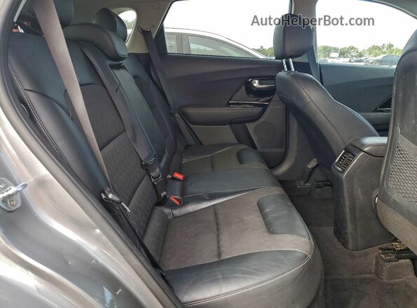 KNDCD3LD9N5516756 2022 KIA NIRO Gray უკანა სალონის ხედი