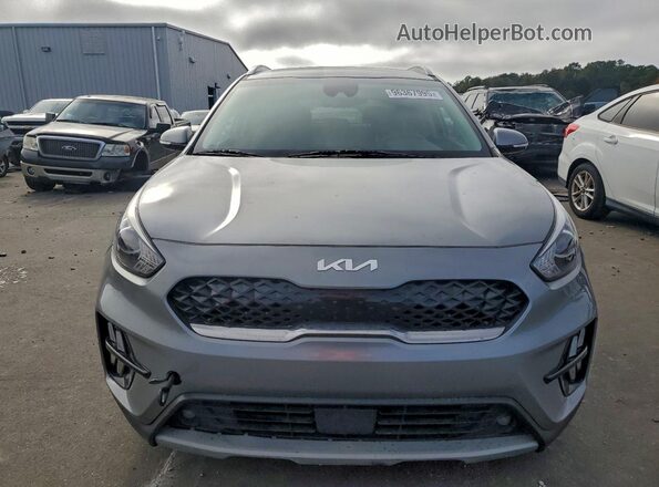 KNDCD3LD9N5516756 2022 KIA NIRO Gray წინა ხედი