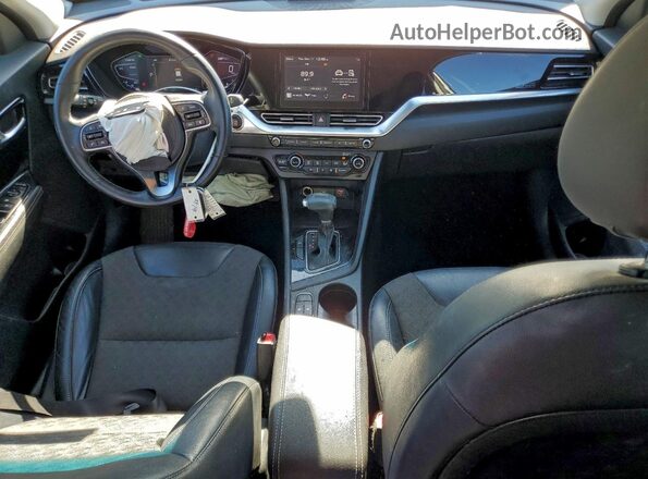 KNDCD3LD9N5516756 2022 KIA NIRO Gray წინა პანელის ხედი