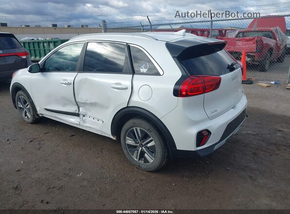 KNDCE3LC2N5529370 2022 KIA NIRO White Задня ліва чверть