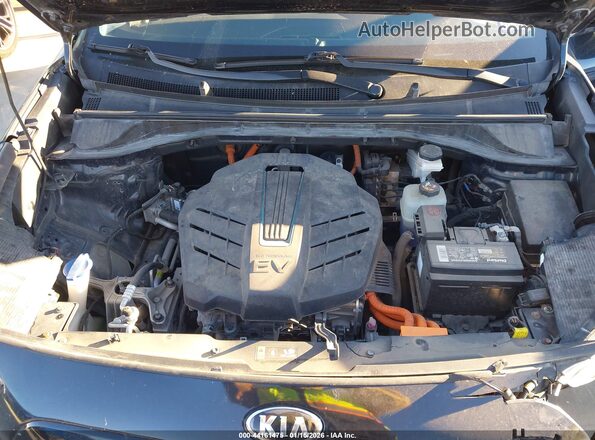 KNDCE3LG9L5035197 2020 KIA NIRO EV Blue Widok z tyłu