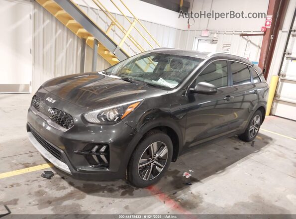 KNDCM3LD1N5546124 2022 KIA NIRO PLUG-IN HYBRID Gray Przód lewy