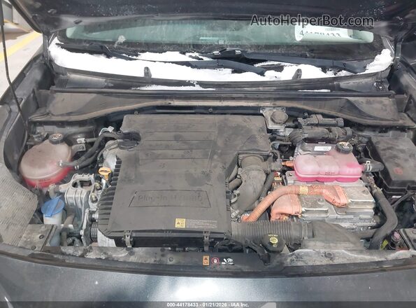 KNDCM3LD1N5546124 2022 KIA NIRO PLUG-IN HYBRID Gray Widok z tyłu