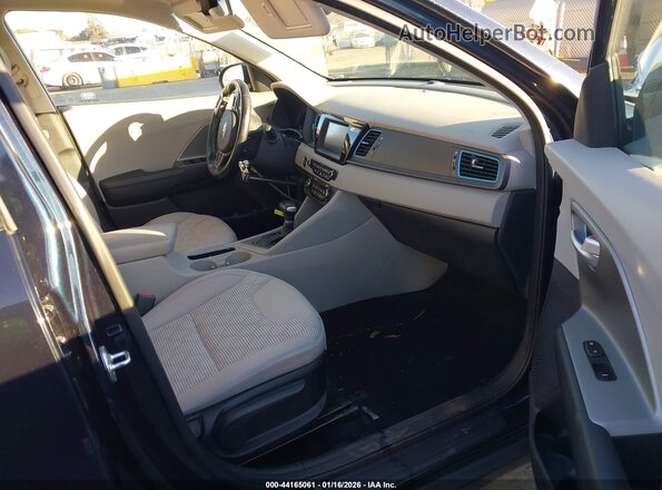 KNDCM3LD2J5210511 2018 KIA NIRO PLUG-IN HYBRID Dark Blue წინა სალონის ხედი