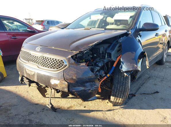 KNDCM3LD2J5210511 2018 KIA NIRO PLUG-IN HYBRID Dark Blue წინა ხედი