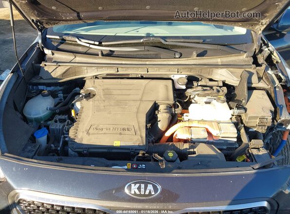 KNDCM3LD2J5210511 2018 KIA NIRO PLUG-IN HYBRID Dark Blue უკანა ხედი