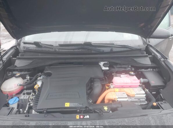 KNDCM3LD3N5499324 2022 KIA NIRO PLUG-IN HYBRID Black Вид ззаду