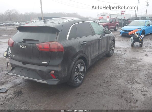 KNDCM3LD3N5499324 2022 KIA NIRO PLUG-IN HYBRID Black Задня права чверть