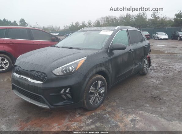 KNDCM3LD3N5499324 2022 KIA NIRO PLUG-IN HYBRID Black Передня ліва чверть