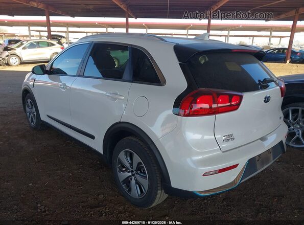 KNDCM3LD7K5299395 2019 KIA NIRO PLUG-IN HYBRID White Tył lewy