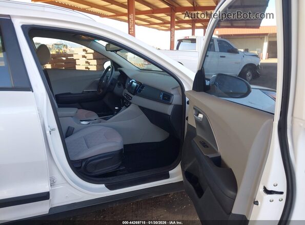 KNDCM3LD7K5299395 2019 KIA NIRO PLUG-IN HYBRID White Widok wnętrza z przodu