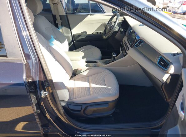 KNDCM3LDXK5325391 2019 KIA NIRO PLUG-IN HYBRID Blue წინა სალონის ხედი