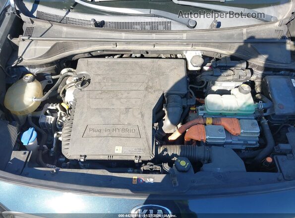KNDCM3LDXK5325391 2019 KIA NIRO PLUG-IN HYBRID Blue უკანა ხედი
