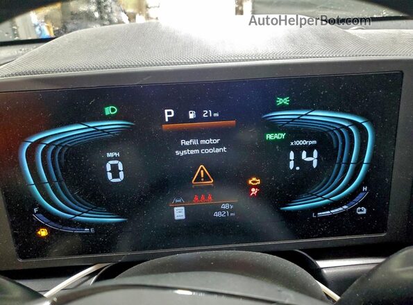 KNDCP3LE5T5319399 2026 KIA NIRO Gray Instrument cluster view