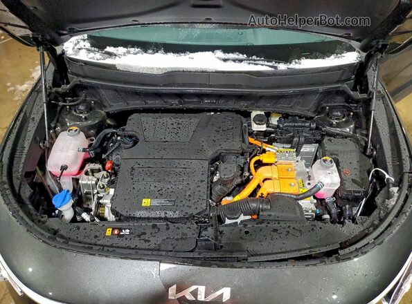 KNDCP3LE5T5319399 2026 KIA NIRO Gray Engine compartment view