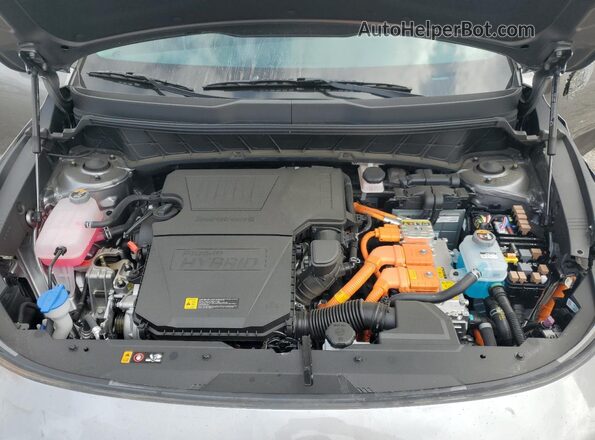 KNDCS3LF0S5277195 2025 KIA NIRO Gray Rear interior view