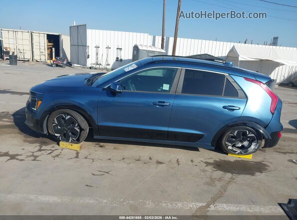 KNDCT3L10P5076115 2023 KIA NIRO EV Blue Widok wnętrza 360 stopni