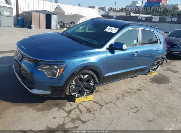 KNDCT3L10P5076115 2023 KIA NIRO EV Blue Przód lewy