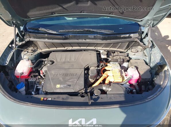 KNDCT3LE9S5217520 2025 KIA NIRO Green Հետևի տեսք