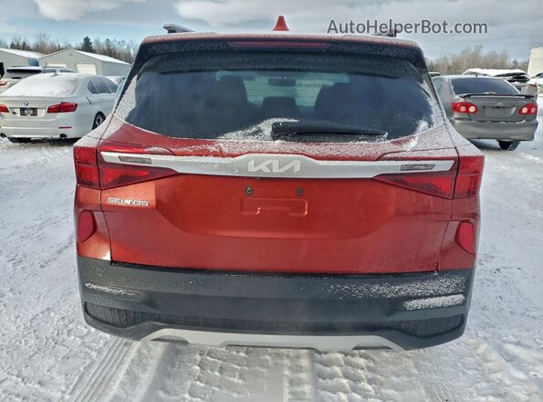 KNDEP2AA7P7378838 2023 KIA SELTOS Red Widok z tyłu