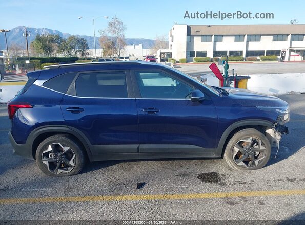 KNDERCAA4R7557566 2024 KIA SELTOS Dark Blue Vista interior de 360 grados