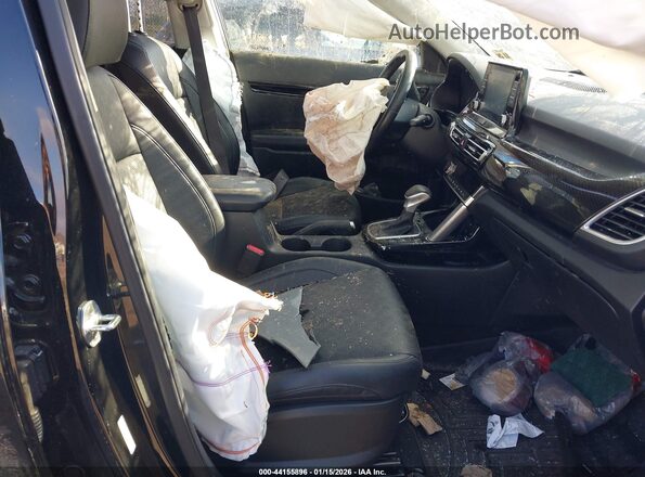KNDERCAA5M7152308 2021 KIA SELTOS Black Vista interior delantera