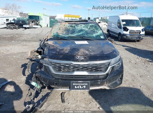 KNDERCAA5M7152308 2021 KIA SELTOS Black Vista del salpicadero