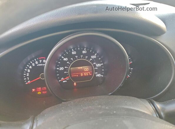 KNDJN2A2XG7875153 2016 KIA SOUL Green ხელსაწყოთა პანელის ხედი