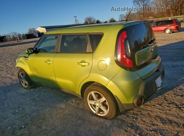 KNDJN2A2XG7875153 2016 KIA SOUL Green უკანა მარცხენა