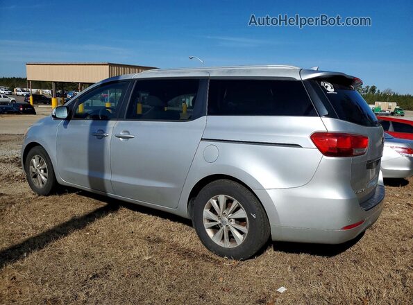 KNDMB5C10G6177894 2016 KIA SEDONA Серебряный Задняя левая четверть