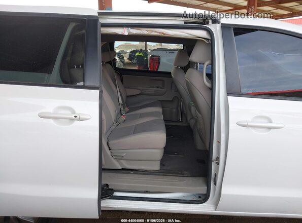 KNDMB5C10M6673189 2021 KIA SEDONA White VIN კოდის სტიკერის ხედი