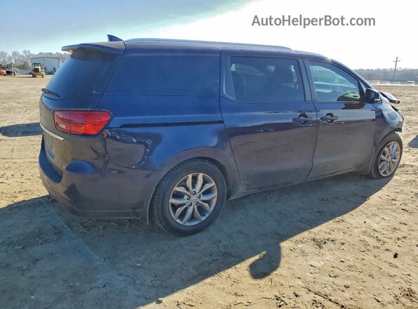 KNDMB5C11K6533746 2019 KIA SEDONA Blue Հետևի աջ