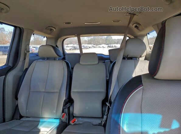 KNDMB5C11K6533746 2019 KIA SEDONA Blue Հետևի նստատեղերի տեսք