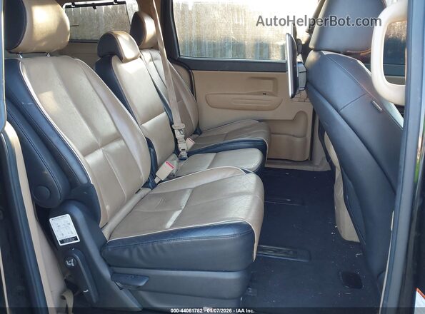 KNDMB5C11K6534220 2019 KIA SEDONA Black Widok wnętrza z przodu