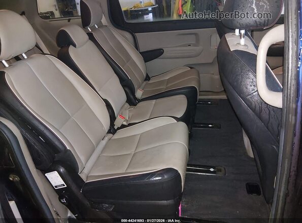KNDMB5C12K6537059 2019 KIA SEDONA Dark Blue Widok naklejki z numerem VIN