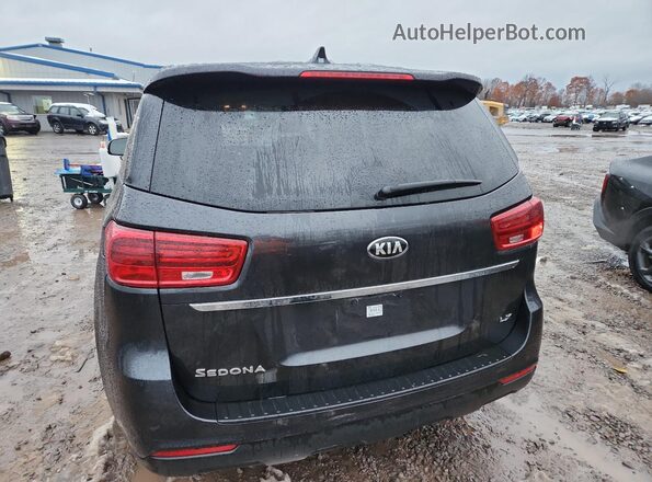 KNDMB5C12M6673811 2021 KIA SEDONA Gray უკანა ხედი