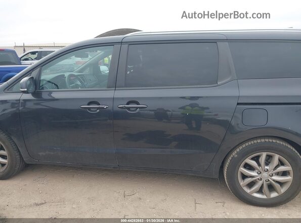 KNDMB5C13K6542691 2019 KIA SEDONA Black Widok wnętrza 360 stopni