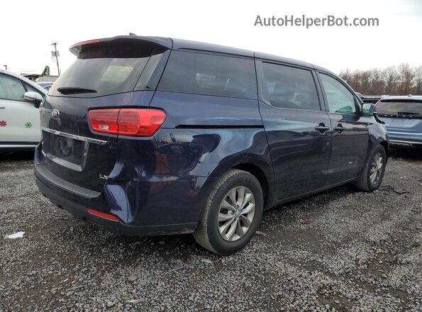 KNDMB5C13L6582433 2020 KIA SEDONA Синий 