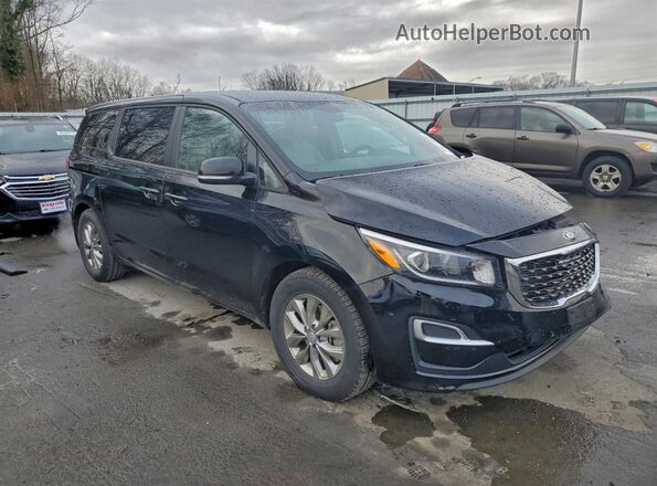KNDMB5C14M6673549 2021 KIA SEDONA Black Delantero derecho