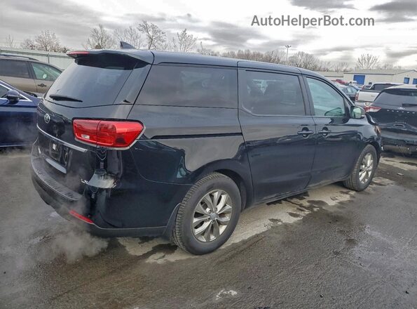 KNDMB5C14M6673549 2021 KIA SEDONA Black Trasero derecho