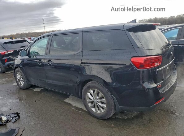 KNDMB5C14M6673549 2021 KIA SEDONA Black Trasero izquierdo