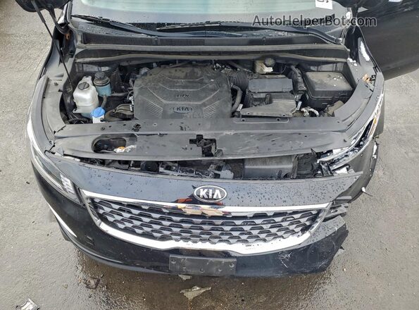 KNDMB5C14M6673549 2021 KIA SEDONA Black Vista del compartimento del motor