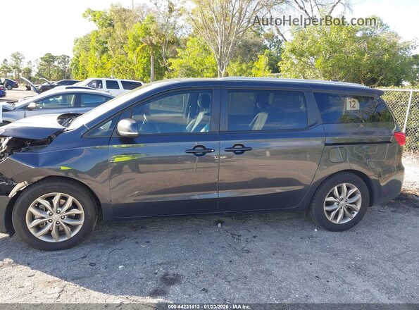KNDMB5C15K6534253 2019 KIA SEDONA Black Սալոնի 360 աստիճան տեսք