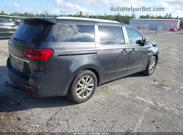 KNDMB5C15K6534253 2019 KIA SEDONA Black Հետևի աջ