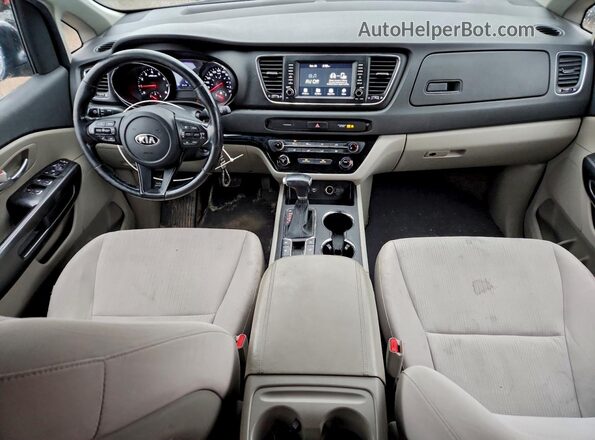 KNDMB5C17L6607446 2020 KIA SEDONA Черный 