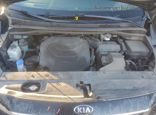 KNDMB5C17L6634761 2020 KIA SEDONA Черный Вид подкапотного пространства